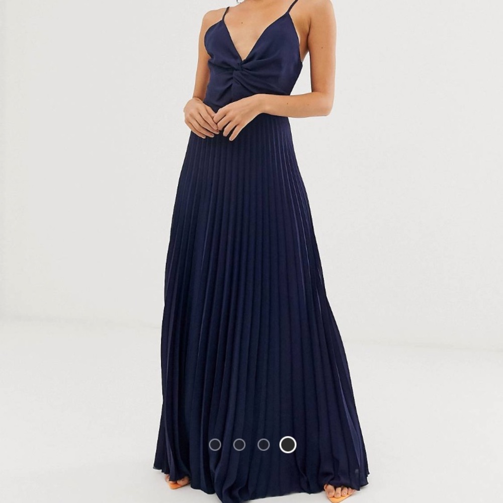 ASOS Navy bridesmaid dress